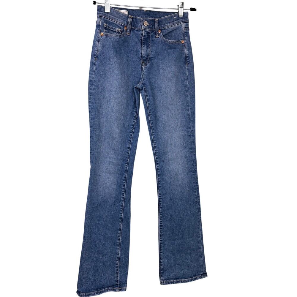 Gap Baby Bootcut Y2K Cowgirl Mid Rise Western Medium Wash Americana Jeans 26